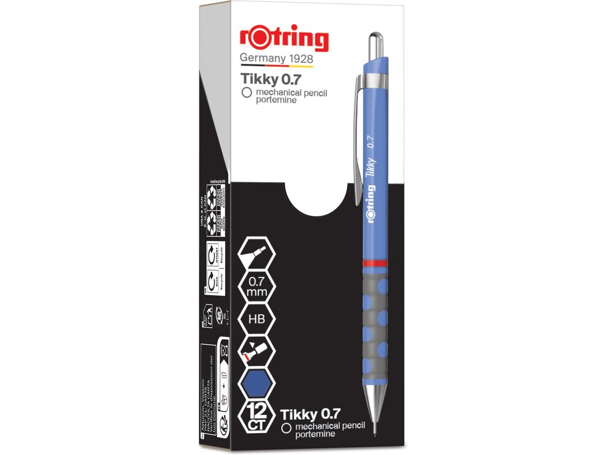 ROTRING Portamine TIKKY 0.7mm 2214584 iris (3026982145840)