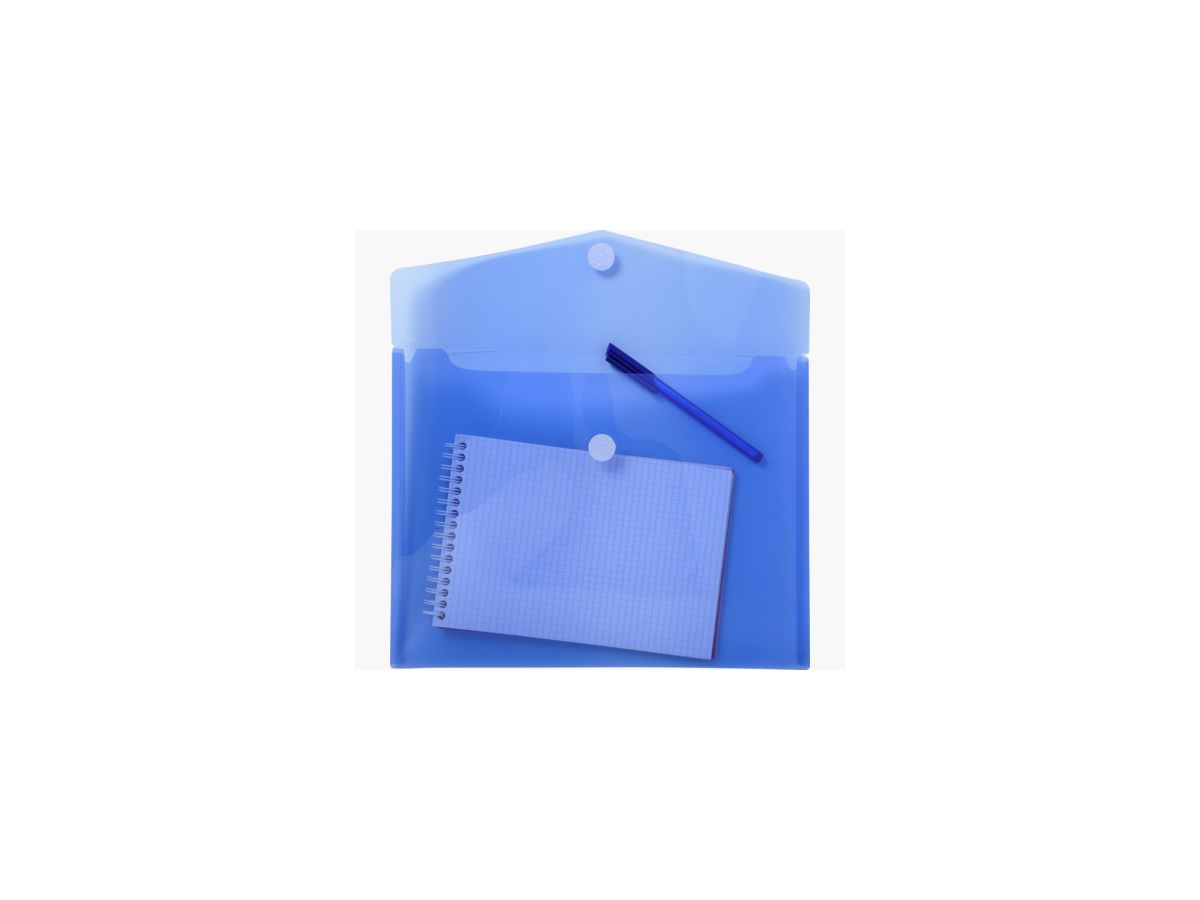 EXACOMPTA Borsa documenti A4 56422E PP, blu (3130631564224)