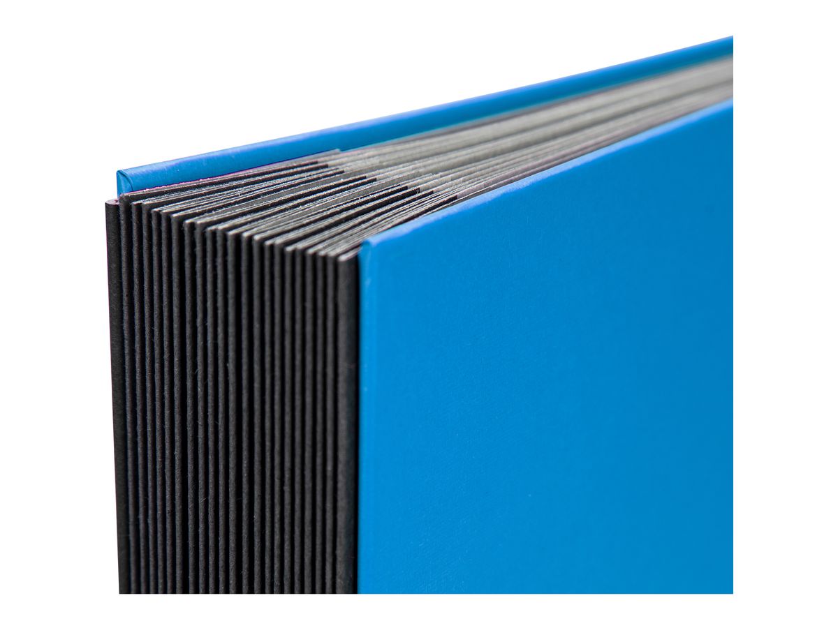 BIELLA Unterschriftenmappe A4 34142005U blau 20-teilig (7611365342204)