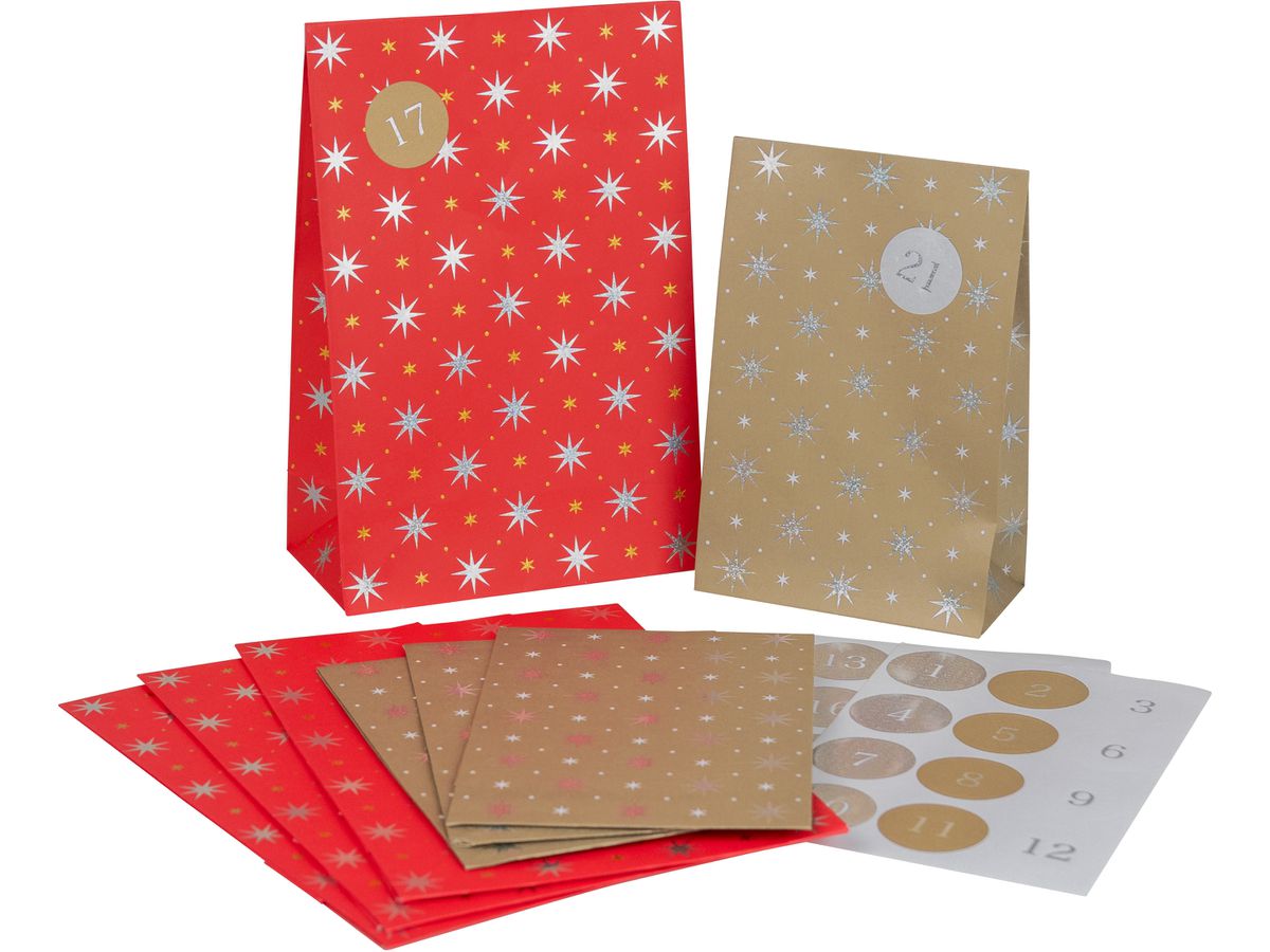STEWO Sacchetto regalo Zidonia 2581511592 calendario dell'avvento (7630050889107)