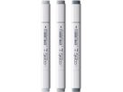 COPIC Marker Classic Designer 200750314 Steel structure tints 3 Stück (4013695268811)
