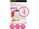 LEITZ Laminiertasche A4 74300002 glanz, 125my 100 Stk (4002432377114)