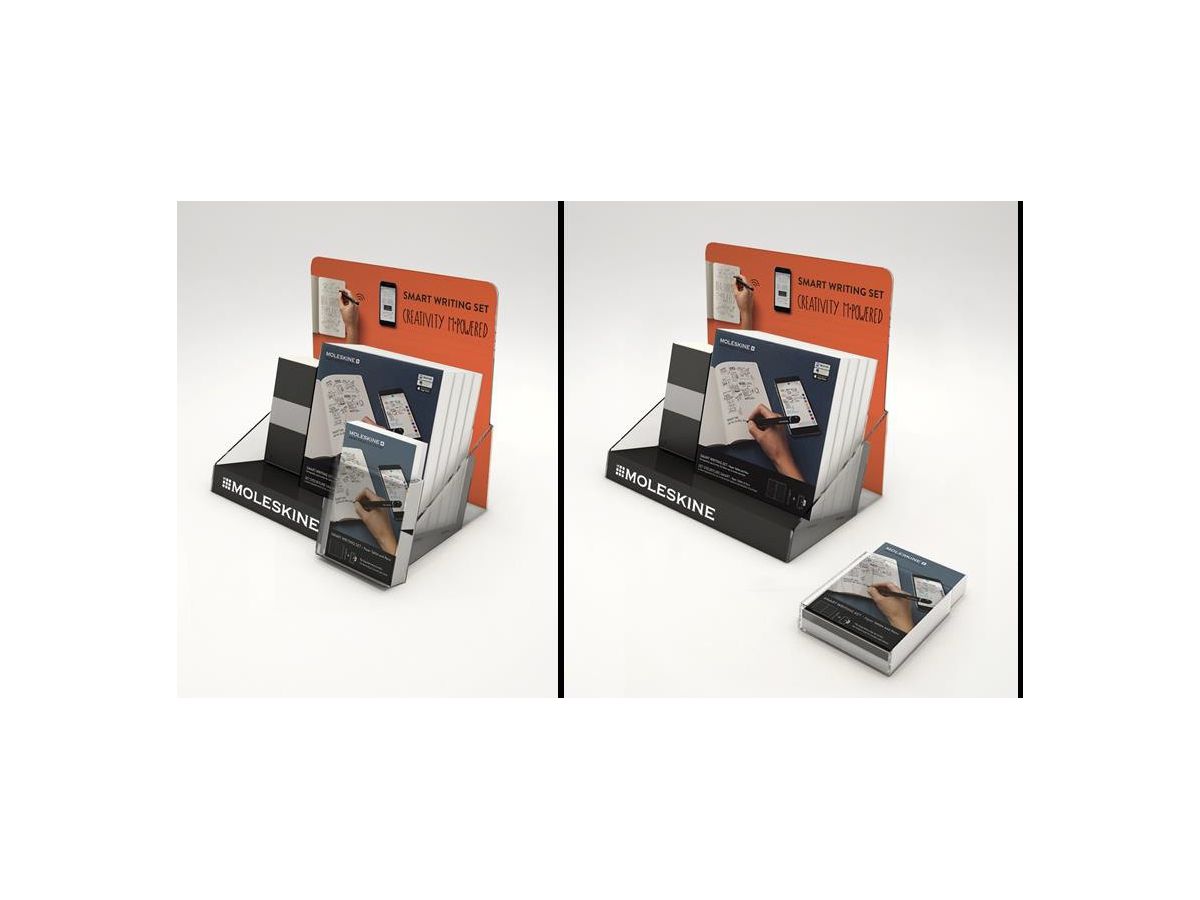 MOLESKINE Display Counter M+, vide 713211 Francais, incl. Flyer (8058341713211)