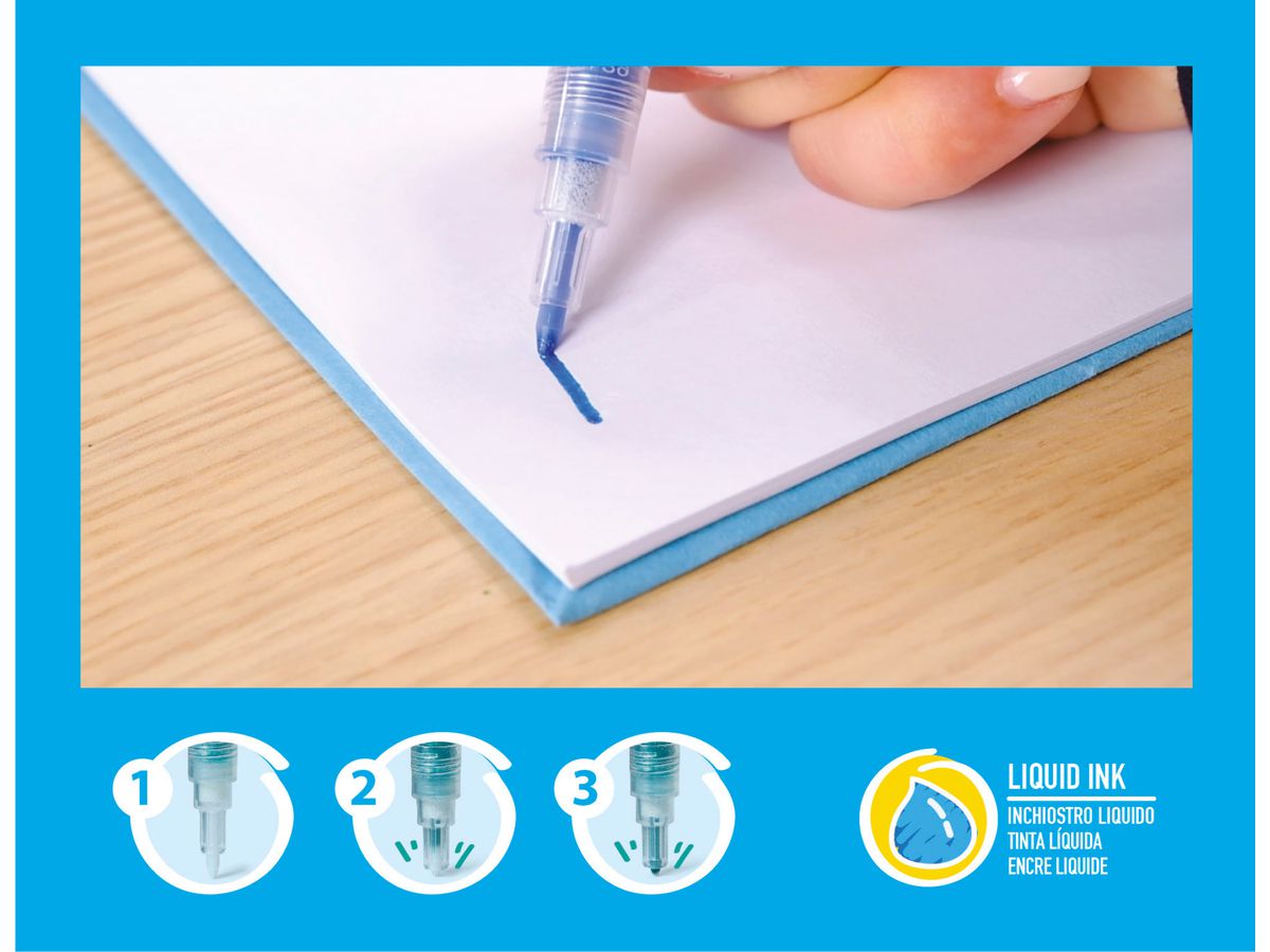 CARIOCA Fasermaler 42190 Glitter E-6 (8003511421908)