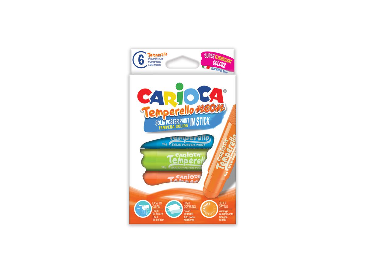 CARIOCA Couleur poster Temperello 42675 6 pcs. ass. (8003511426750)