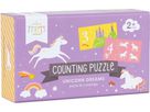 ALLC Zahlenpuzzle 17x10x4.4cm PGCPUD16 Unicorn dreams 20-teilig (8719715004006)
