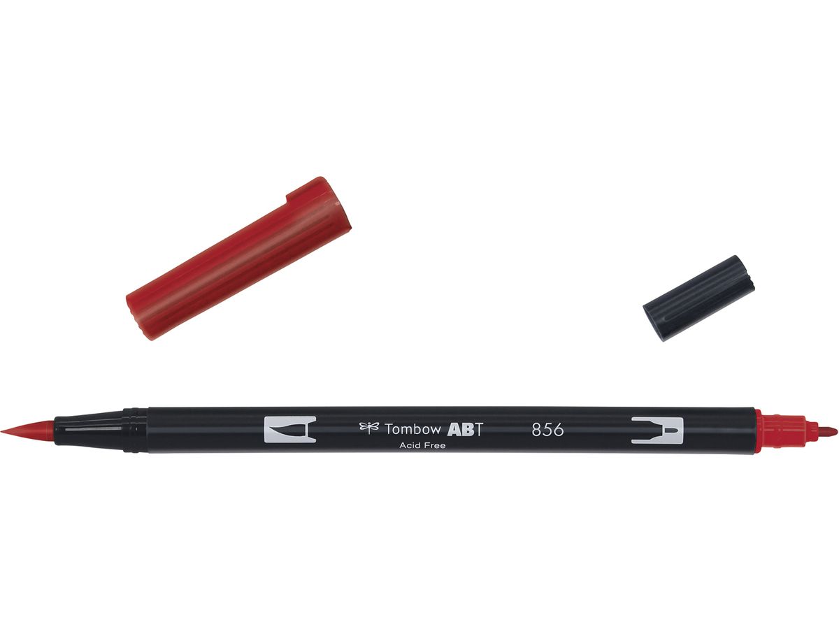 TOMBOW Dual Brush Pen ABT 856 china rot (4901991902105)