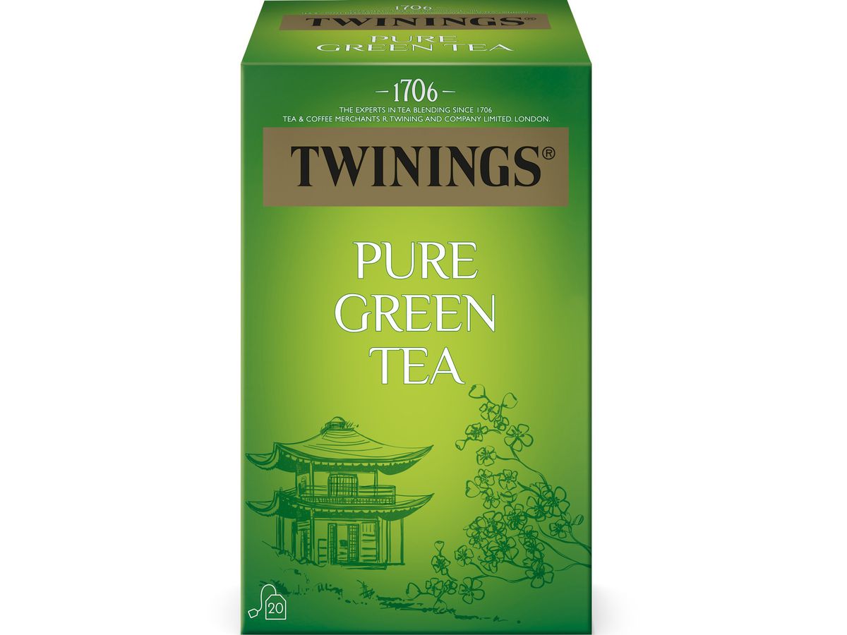 TWININGS Pure Green Tea 100017999 Borse 2g, 20 pz. (0070177234447)
