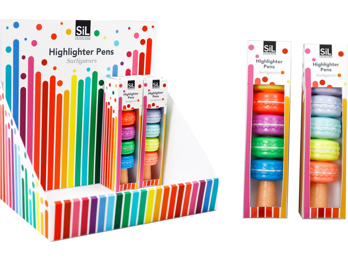 ROOST Marker luminoso Macaron ST7258 6 assorti (5024418534044)