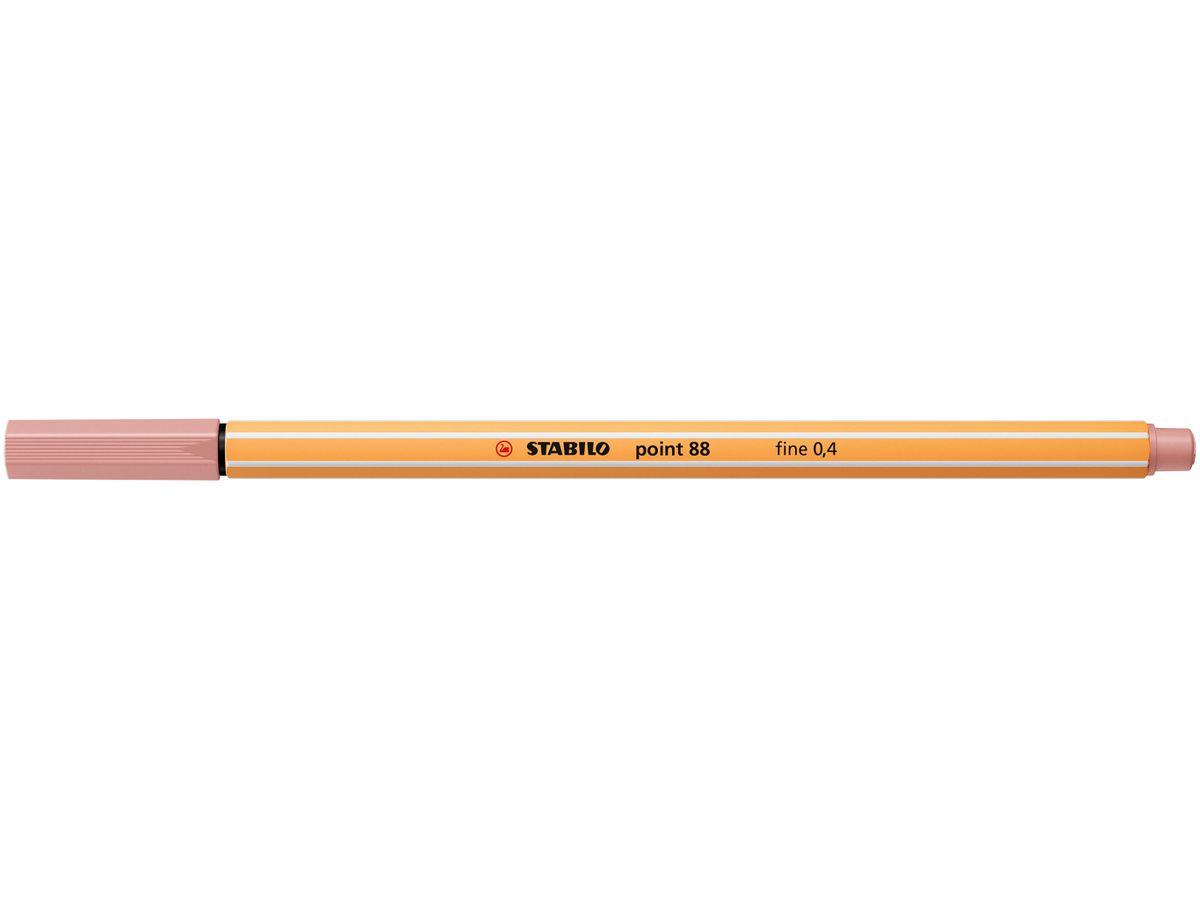 STABILO Fineliner Point 88 0.4mm 88/28 light pink (4006381574518)