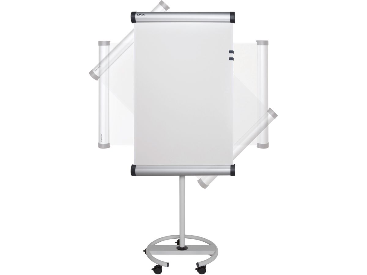 MAUL Flipchart MAULsolid 174.50 flip2use, Rundfuss (4002390058483)