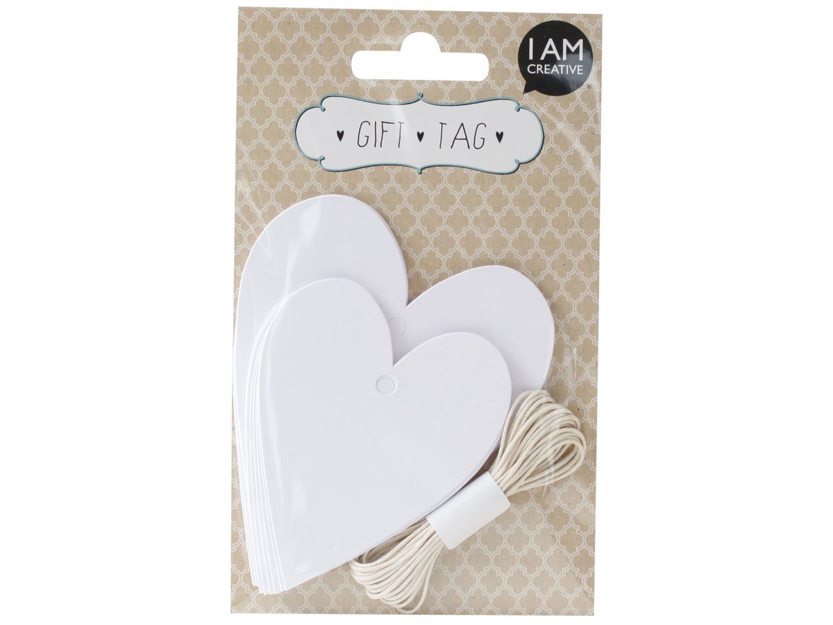 I AM CREATIVE Étiquettes cadeau 4088.37 BOHO cur, 20 pcs. (7611983171842)