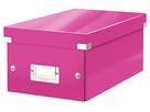 LEITZ Click&Store WOW DVD-Ablagebox 60420023 pink 206x147x352mm (4002432103713)