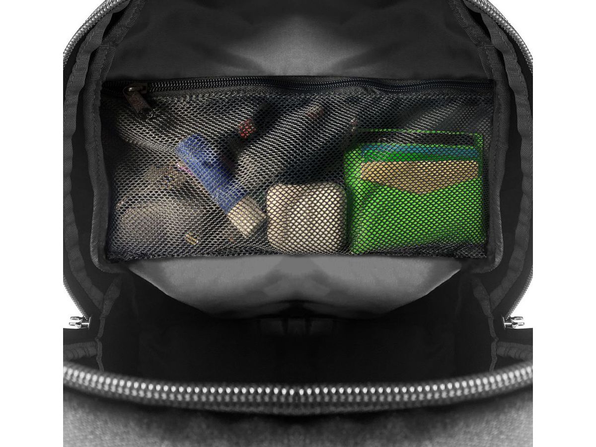 PORT Houston II ECO Backpack 110276 17,3 Notebooks, Black (3567041102768)