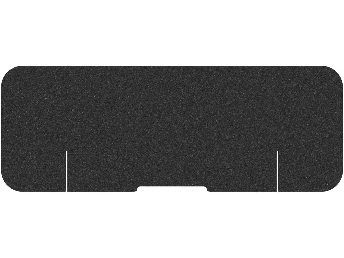 SUONO Tischtrennwand M 160x59x2.4cm 1111.M24.2600 DESK PLAIN, schwarz (7640439763294)