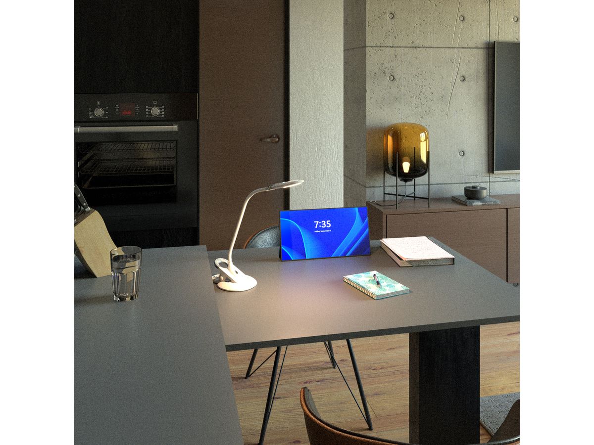 HANSA Lampe de table Swirl 41-5011.125 blanc (7612176093798)