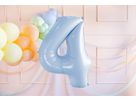 PARTYDECO Palloncino in foil no. 4 72cm FB230P4001J azzurro (5904555034709)