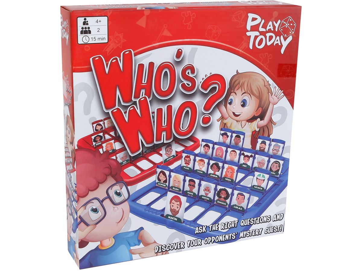 ROOST Play Today Wh's Who? 700039 25x25cm (8713219477809)