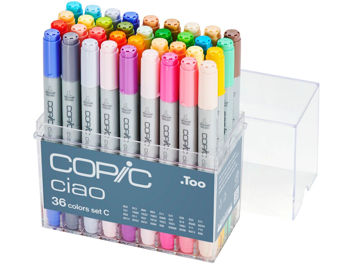 COPIC Marker Ciao 22075363 36er Set C (4511338063262)