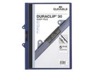 DURABLE Klemmhefter 30 EASY FILE 222907 für 30 Blatt A4 dunkelblau (4005546215075)