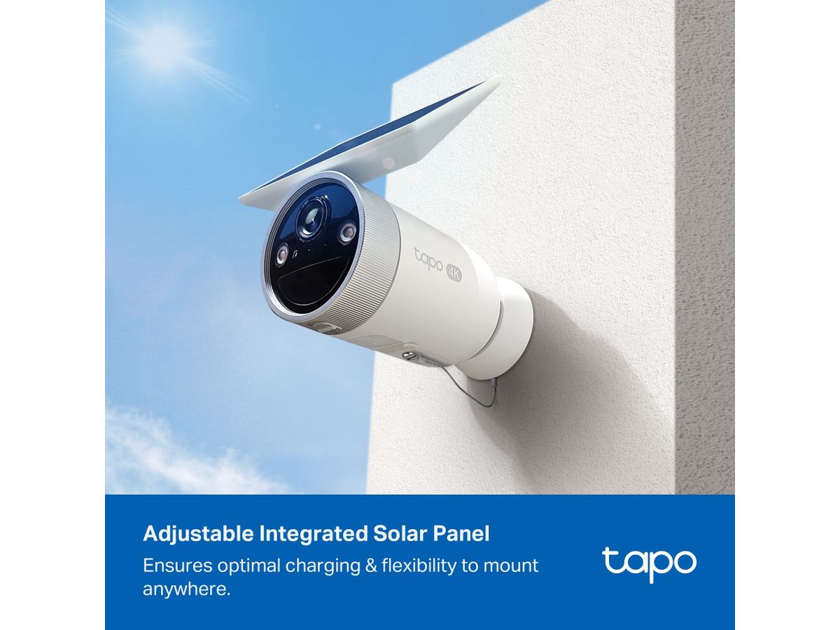 TP-LINK Enhanced AI Solar-Security Cam Tapo C465 4K (8885020629880)