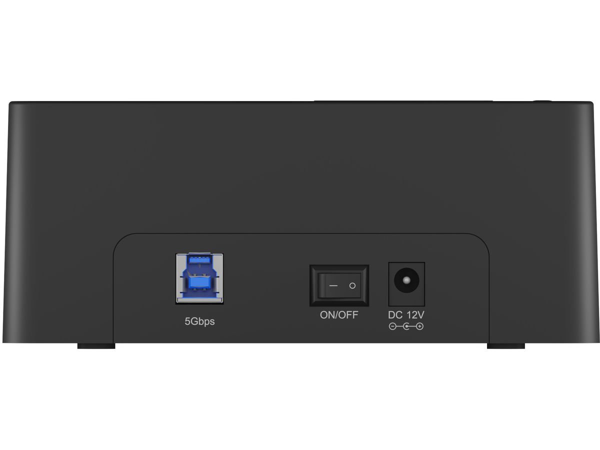 ICY BOX CloneStation for 2.5/3.5 inch IB-1233CL-CR incl. card reader,USB-A (4250078174547)