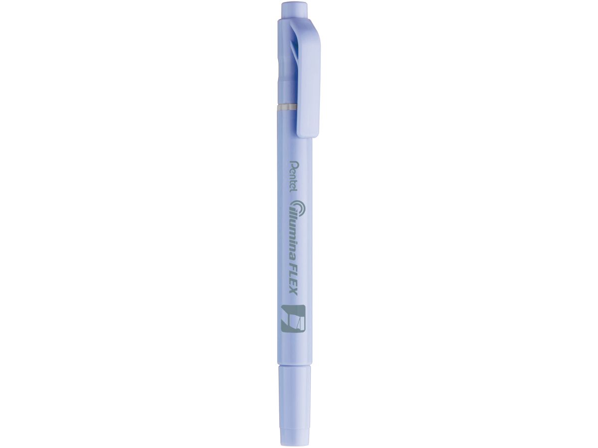 PENTEL Marker illumina FLEX SLW11P-CE blu pastello (4711577053752)