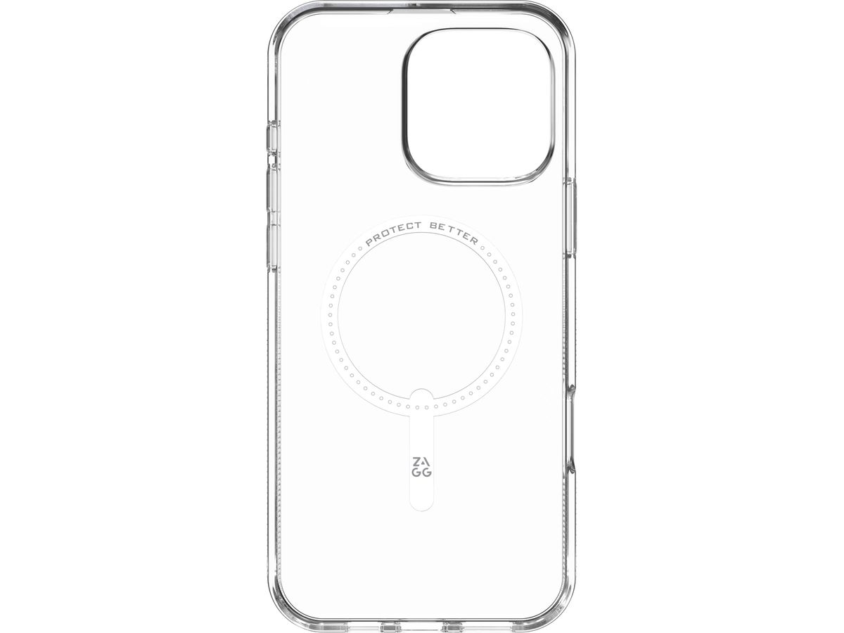 ZAGG Luxe Cases Snap Apple 702315013 iPhone 16 Pro Max,Clear (0840390318497)