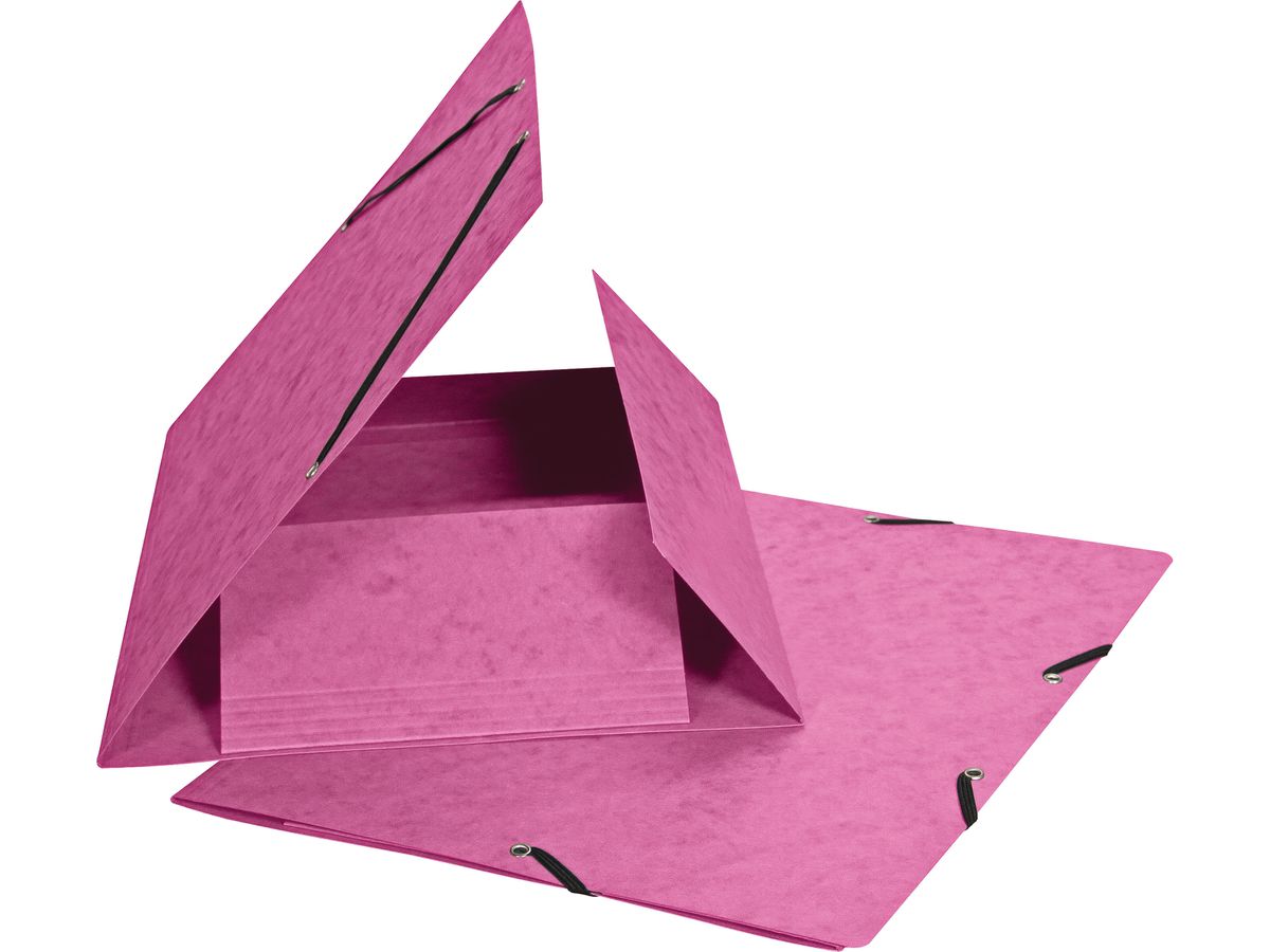 BIELLA Cartella con elastico A4 17840140U rosa, 355gm2 200 fg. (7611365426157)