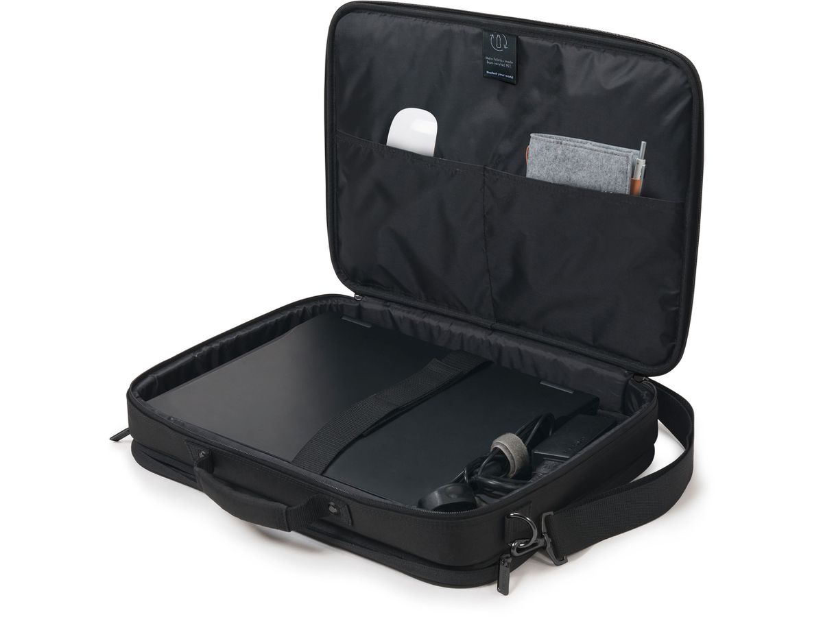 DICOTA Laptop Bag Multi Plus BASE D30492-RPET 15-17.3 inch Black (7640186418874)