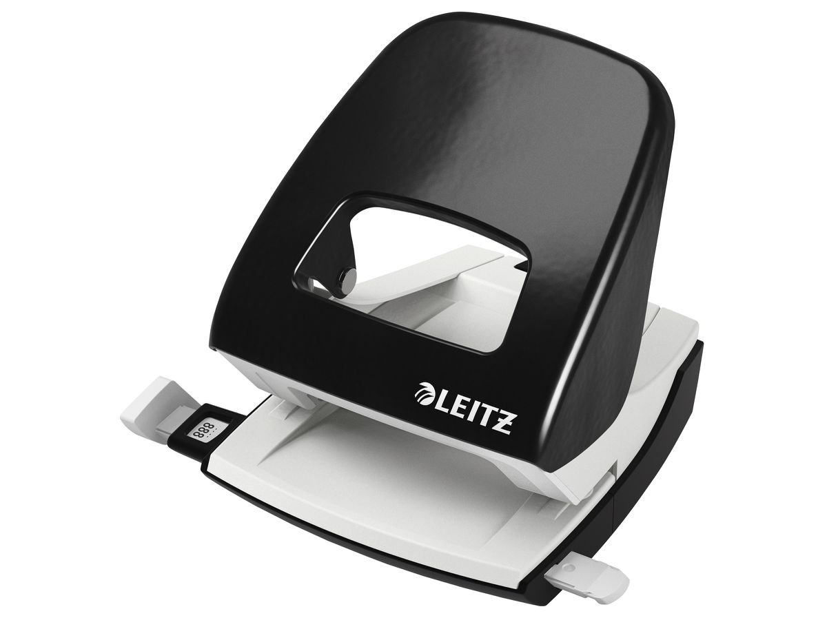 LEITZ Perforateur NewNeXXt 5.5mm 50086095 noir pour 30 feuilles Blister (4002432330300)