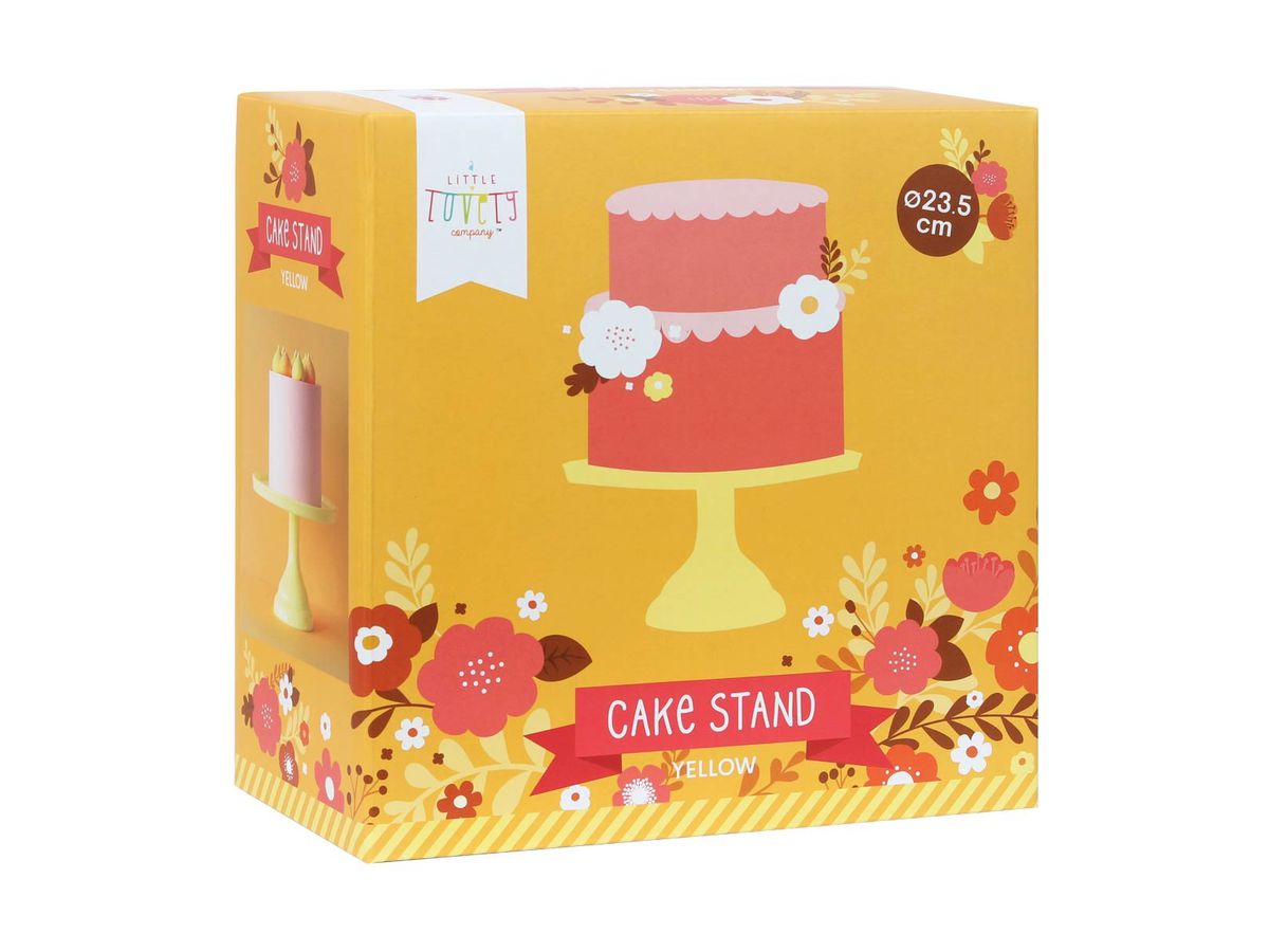ALLC Cake Stand Small PTCSYL03 jaune 23.5x12x23.5cm (8719033866713)