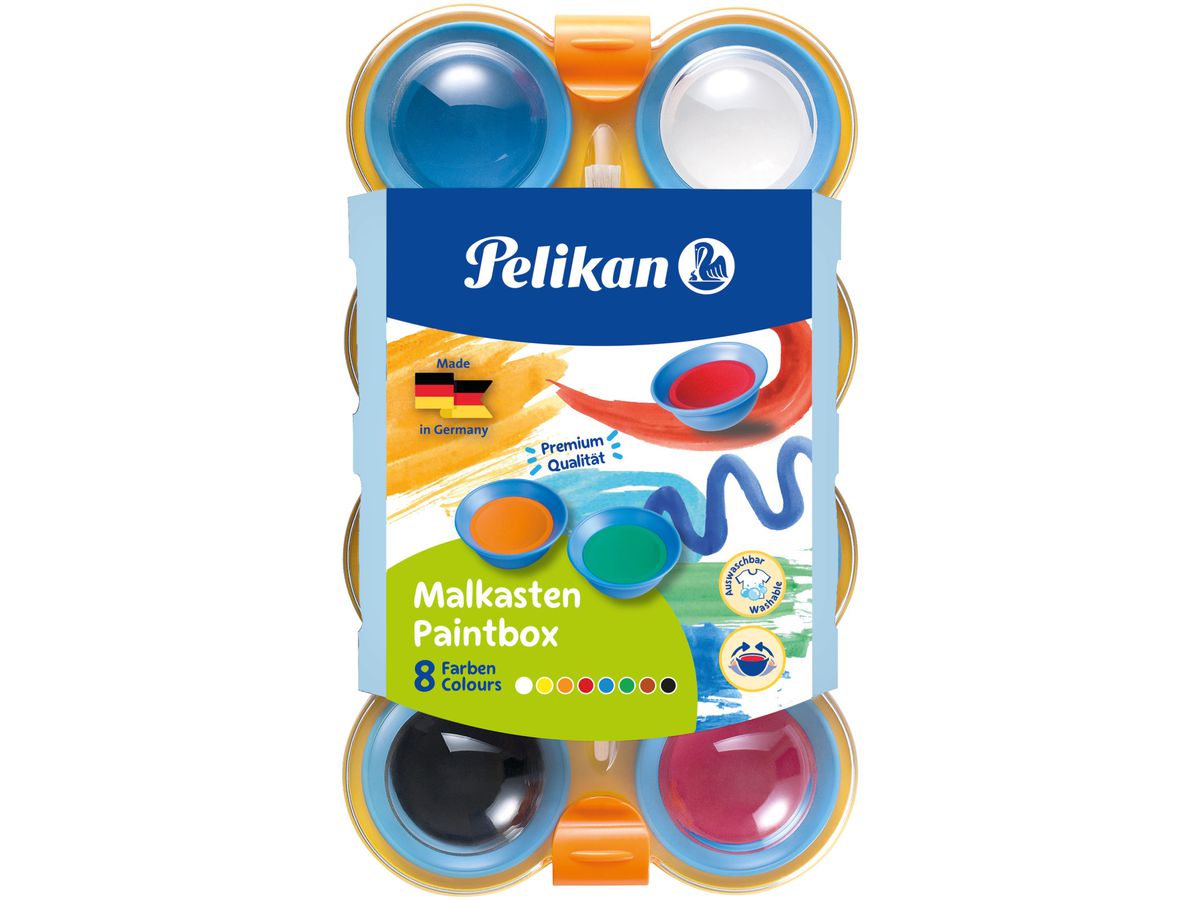 PELIKAN Couleur opaquen Mini Friends 723122 8 couleurs (4012700723123)