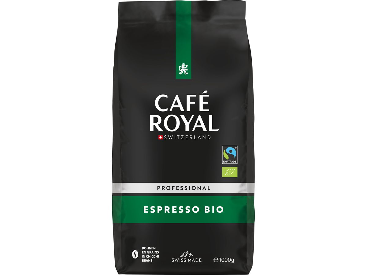 CAFE ROYAL Bio Espresso 1kg 10175835 Caffè in grani (7617014178187)