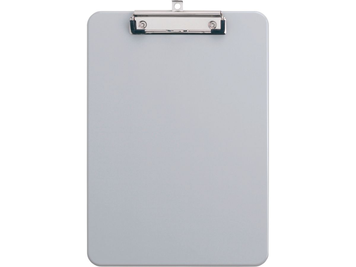 MAUL Sous-main PP A4 2.59 avec clip, gris (4002390034890)