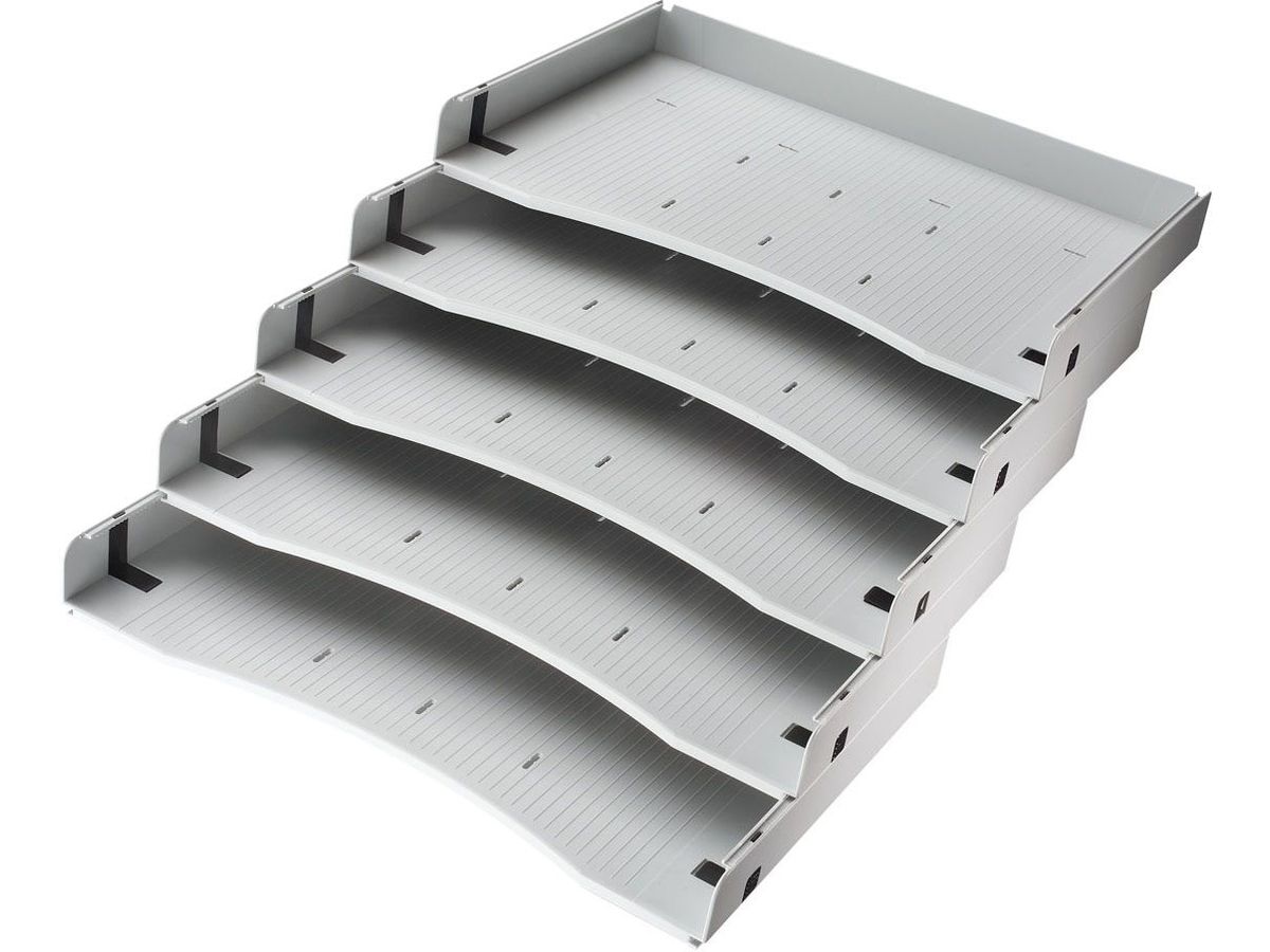 APOLLO Lot de séparations inclinées VACSA pour caisson de bureau 5 pcs. (4032062002483)