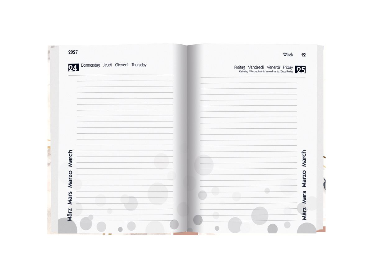 BIELLA Agenda scuola Abstract 26/27 806544880027U 1J/1P 12x16.5cm (7611365530632)