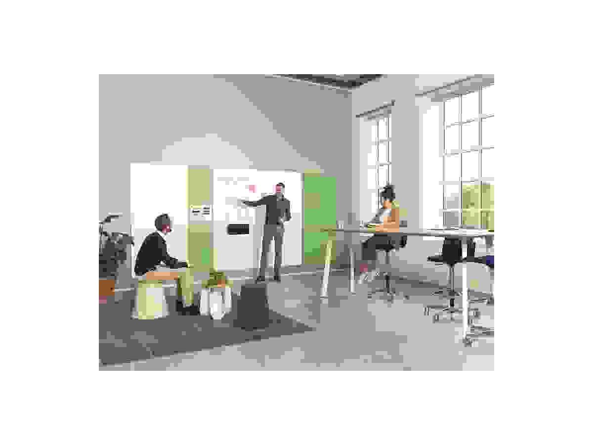 MAGNETOPLAN Infinity Wall X Acoustics 1011115 apfelgrün 980x1980mm (4013695062105)