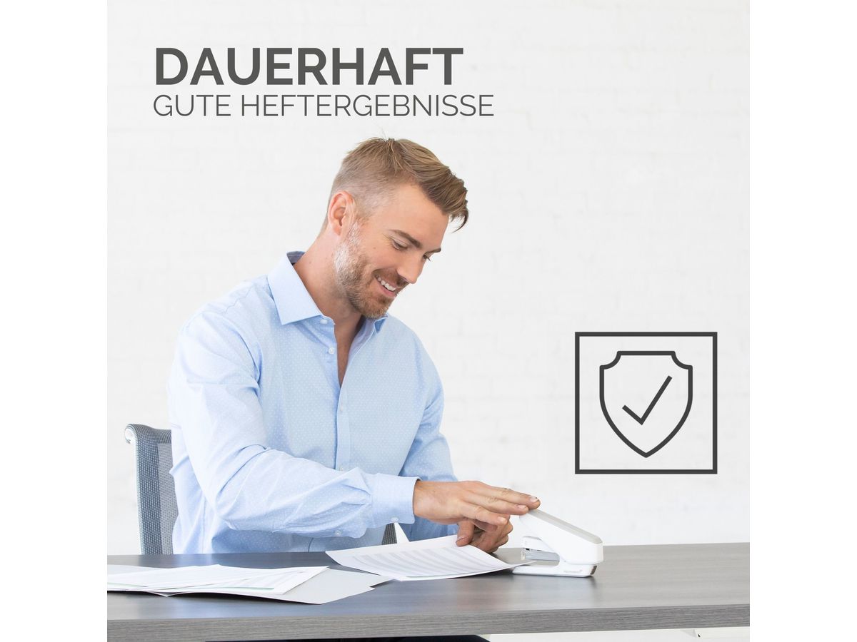 FELLOWES Heftklammern 26/6 mm 5117501 Vollstreifen 5000 STK (0043859776627)