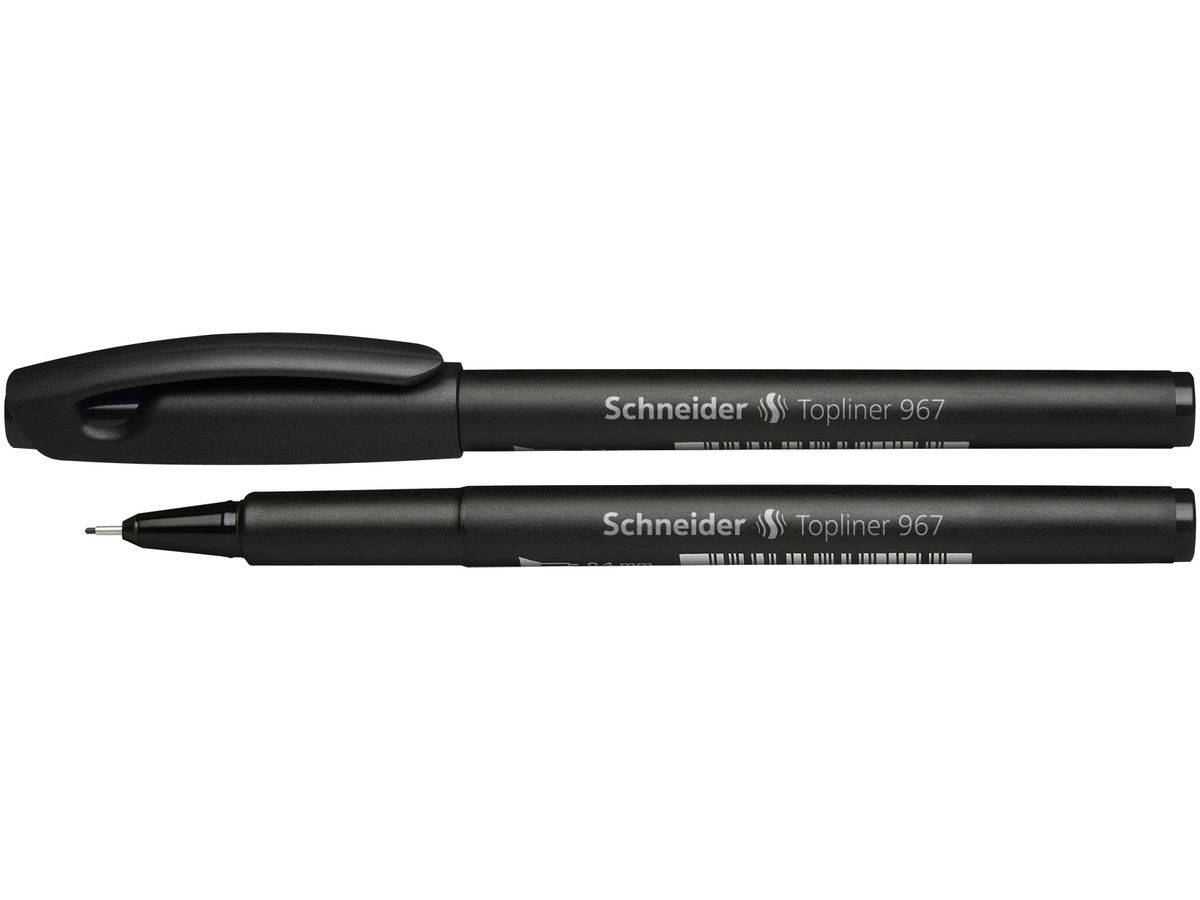 SCHNEIDER Fineliner Topliner 967 0,4mm 9671 noir (4004675096715)