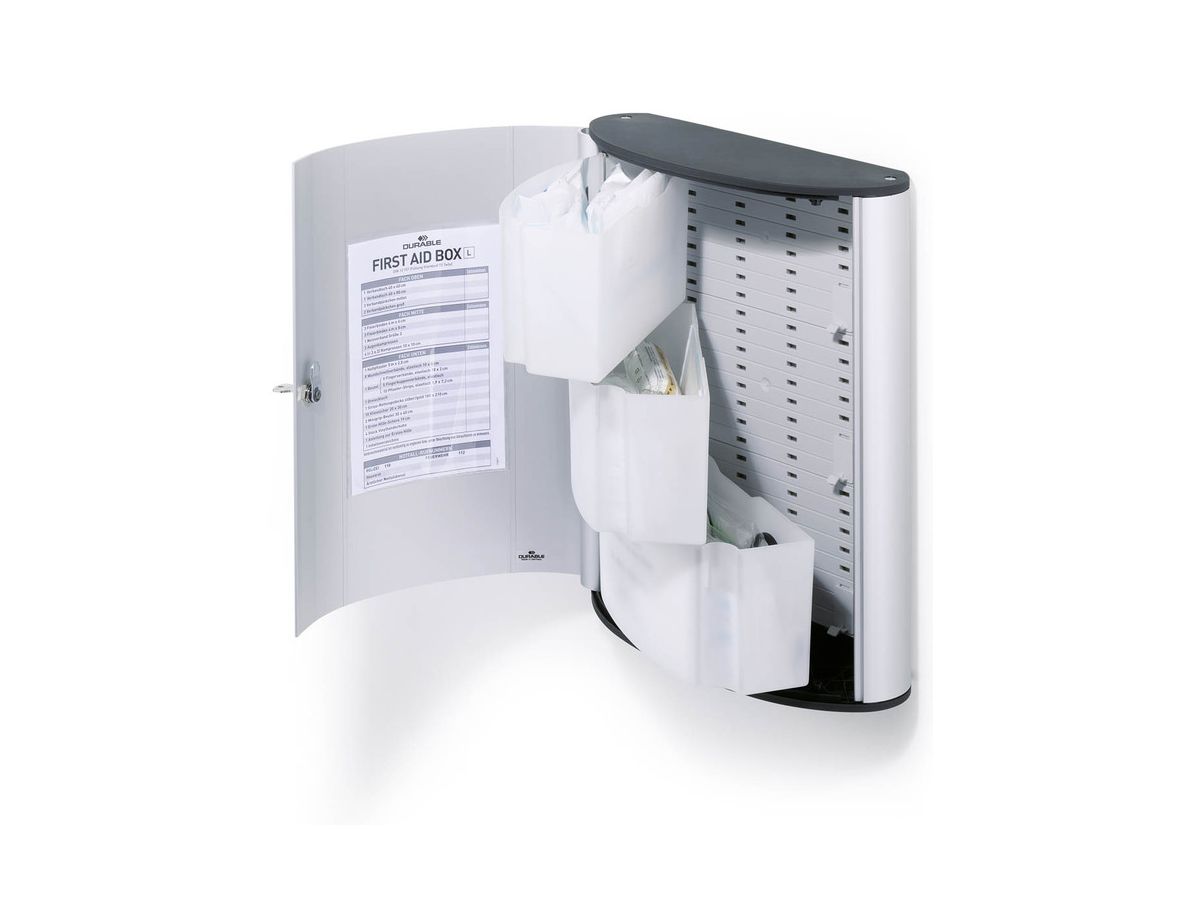 DURABLE First Aid cabinet pieno L 197423 DIN 13157 302x400x118mm (4005546104058)
