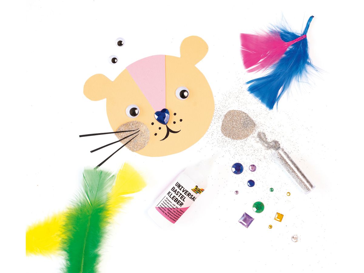 FOLIA Deko-Mix-Bastelset 12420 über 600 Teile (4001868024548)