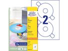 AVERY ZWECKFORM CD-Etiketten Classic weiss L6043-25 117mm 50 Stk. (4004182060438)