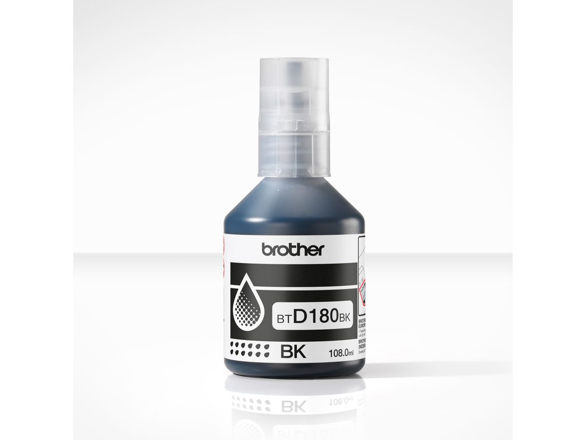 BROTHER Bottiglia d'inchiostro nero BTD180BK DCP-T580DW 7500 pagine (4977766838856)