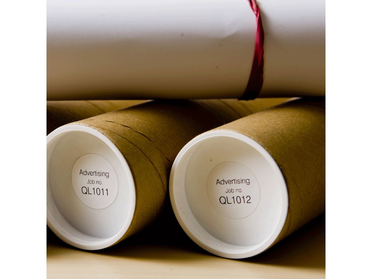 PTOUCH Etiquettes rondes 24mm DK-11218 QL-500/550 1000 pcs./rouleau (4977766634557)