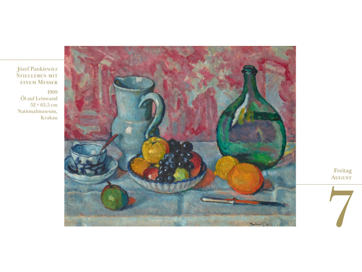 HARENBERG Calendrier de bureau 2026 3309805+26 Kunst 23x17cm (9783840036354)