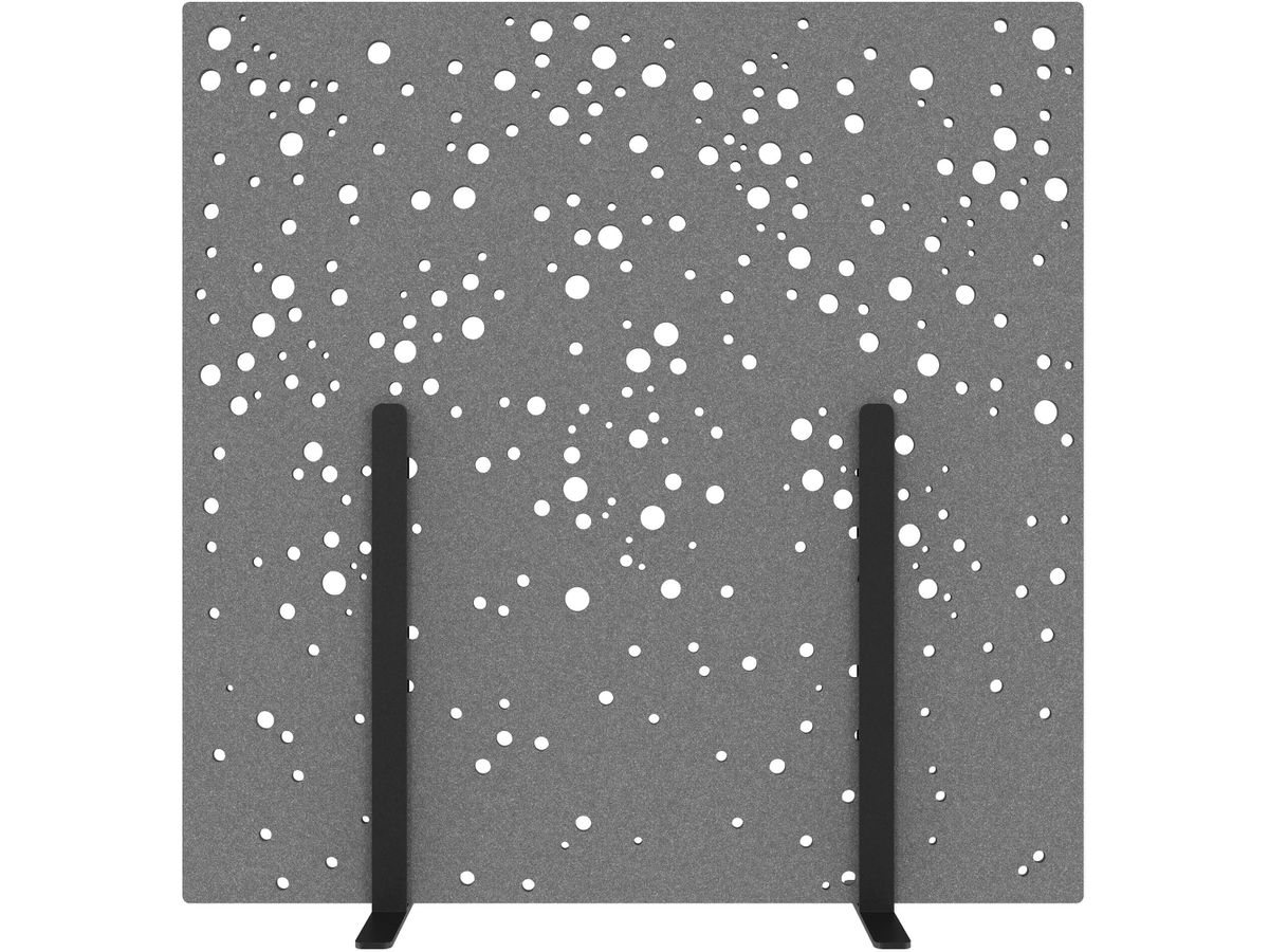 SUONO Divisorio L 180x180x2.4cm 1311.L24.3801 STAND, grigio (7640439764024)