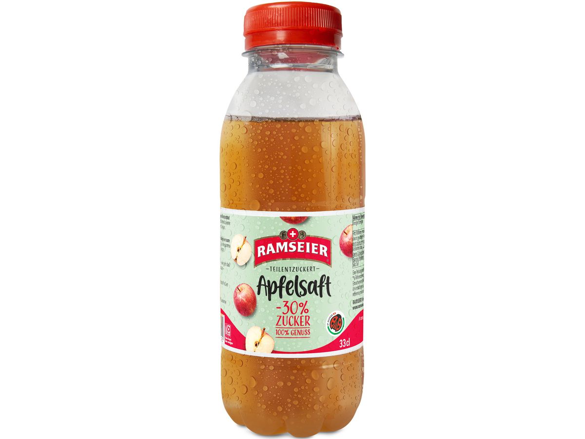 RAMSEIER Jus de pomme trouble 1312 33 cl, 6 pcs. -30% sucre (7610057213129)