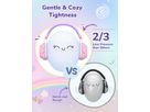 ICLEVER Noise Reduction Ear Muffs C06-2301N-08 IC-EM01, 26dB, pony (6934911796544)