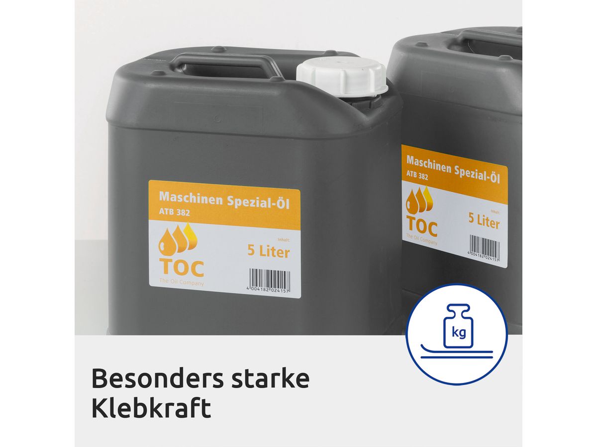 AVERY ZWECKFORM Etichette 99.1x139mm L7915-40 bianco, mat, A4 40 fogli (4004182050019)